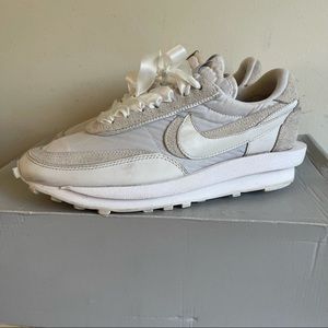 Nike LDWaffle x Sacai White Nylon Shoes BV0073 101
